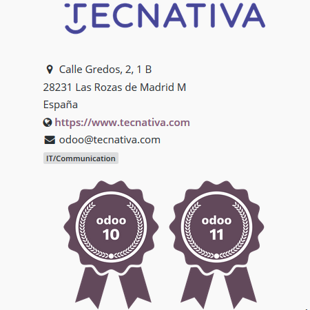 Odoo - Prueba 3 a tres columnas