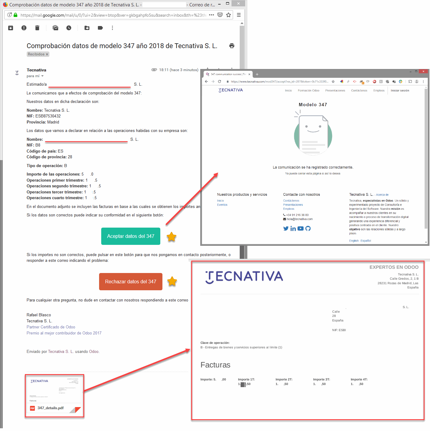 Odoo CMS - una imagen grande