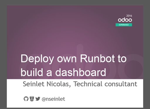 Deploy own runbot